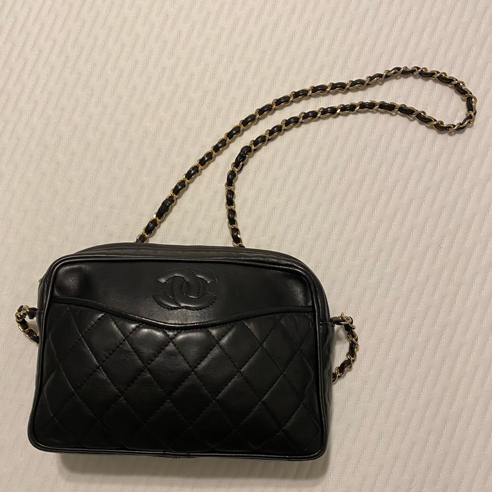 Chanel vintage camera bag